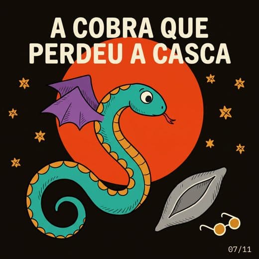 Capa do livro A Cobra Que Perdeu a Casca